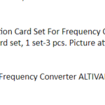 船舶备件—变频器通信卡套件（CK-J20240819-15）询价-船用采购网-船舶物料采购-船务服务-一站式船用设备供应服务