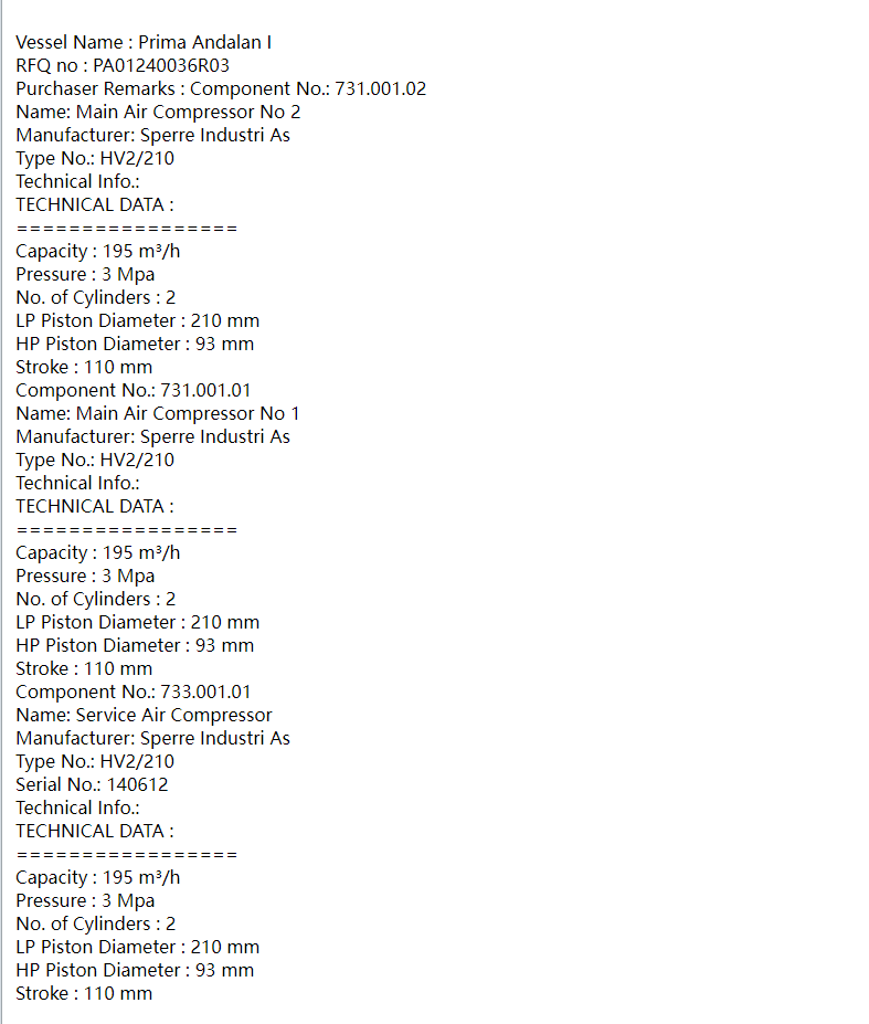 【询价】船舶备件—Sperre备件（CK-R20240815-07）询价-泰州昌宽社区-报价采购-船用采购网-船舶物料采购-船务服务-一站式船用设备供应服务