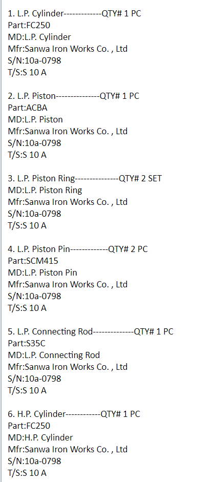 【询价】船舶备件—SANWA备件（CK-J20240822-19）询价-泰州昌宽社区-报价采购-船用采购网-船舶物料采购-船务服务-一站式船用设备供应服务