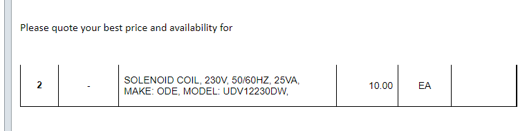 【询价】船舶备件—电磁线圈（CK-J20240806-01）询价-泰州昌宽社区-报价采购-船用采购网-船舶物料采购-船务服务-一站式船用设备供应服务