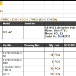 船舶备件—DAIHATSU备件（CK-L20240826-05）询价-船用采购网-船舶物料采购-船务服务-一站式船用设备供应服务