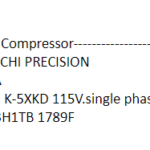 船舶备件—起重机驾驶室空调压缩机（CK-J20240802-02）询价-船用采购网-船舶物料采购-船务服务-一站式船用设备供应服务