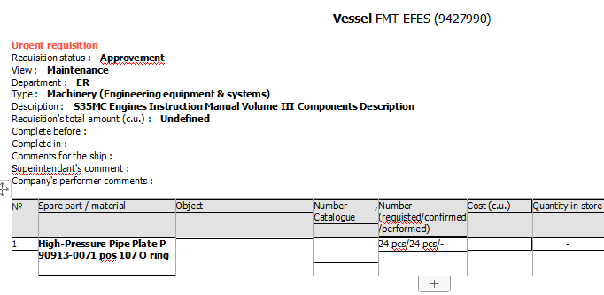 【询价】船舶备件—高压管板备件（CK-Y20240807-02）询价-泰州昌宽社区-报价采购-船用采购网-船舶物料采购-船务服务-一站式船用设备供应服务