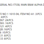 船舶备件—MAN B&W备件（CK-J20240828-07）询价-船用采购网-船舶物料采购-船务服务-一站式船用设备供应服务