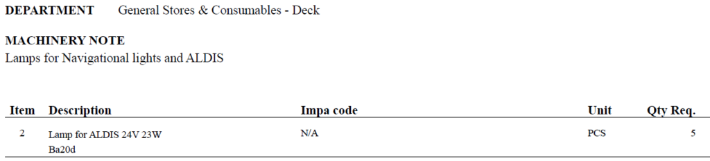 【询价】船舶备件—灯（CK-C20240813-08）询价-泰州昌宽社区-报价采购-船用采购网-船舶物料采购-船务服务-一站式船用设备供应服务