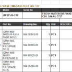 船舶备件—ALFA备件（CK-L20240827-06）询价-船用采购网-船舶物料采购-船务服务-一站式船用设备供应服务