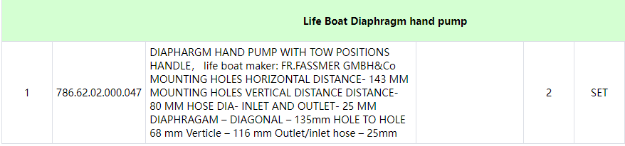 【询价】船舶备件—隔膜泵（CK-C20240823-09）询价-泰州昌宽社区-报价采购-船用采购网-船舶物料采购-船务服务-一站式船用设备供应服务