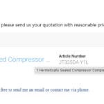 船舶备件—密封式压缩机（CK-R20240827-03）询价-船用采购网-船舶物料采购-船务服务-一站式船用设备供应服务