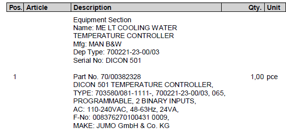 【询价】船舶备件—温度控制器（CK-C20240819-05）询价-泰州昌宽社区-报价采购-船用采购网-船舶物料采购-船务服务-一站式船用设备供应服务