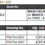 船舶备件—活塞/轴衬（CK-L20240829-12）询价-船用采购网-船舶物料采购-船务服务-一站式船用设备供应服务
