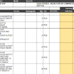 船舶备件—阀备件（CK-L20240822-06）询价-船用采购网-船舶物料采购-船务服务-一站式船用设备供应服务