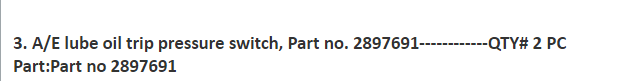 【询价】船舶备件—润滑油跳闸压力开关（CK-J20240813-04）询价-泰州昌宽社区-报价采购-船用采购网-船舶物料采购-船务服务-一站式船用设备供应服务