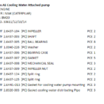 船舶备件—MAK泵备件（CK-L20240807-02）询价-船用采购网-船舶物料采购-船务服务-一站式船用设备供应服务