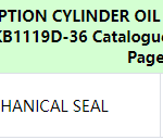 船舶备件—气缸油泵机械密封（CK-C20240802-10）询价-船用采购网-船舶物料采购-船务服务-一站式船用设备供应服务
