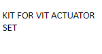 船舶备件—VIT执行器服务套件（CK-R20240820-06）询价-船用采购网-船舶物料采购-船务服务-一站式船用设备供应服务