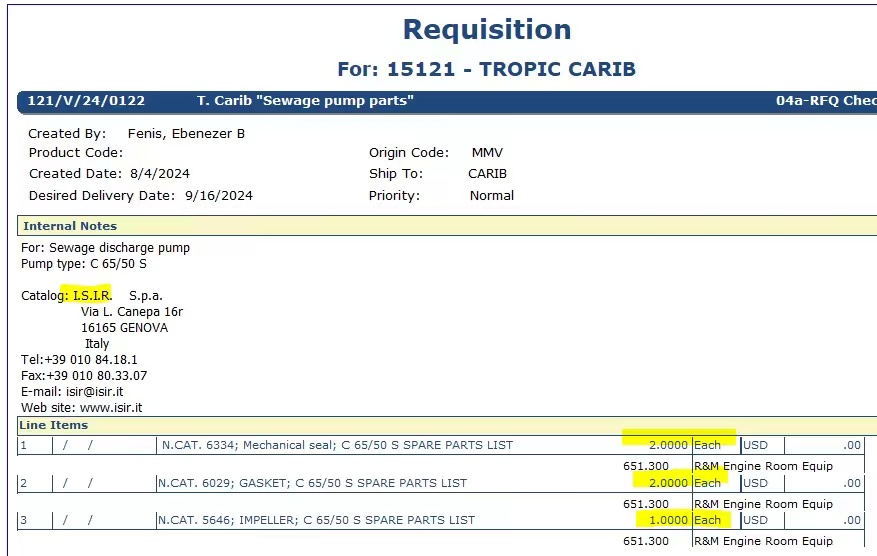 【询价】船舶备件—备件（CK-Y20240819-06）询价-泰州昌宽社区-报价采购-船用采购网-船舶物料采购-船务服务-一站式船用设备供应服务