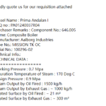 船舶备件—AALBORG备件（CK-R20240815-06）询价-船用采购网-船舶物料采购-船务服务-一站式船用设备供应服务