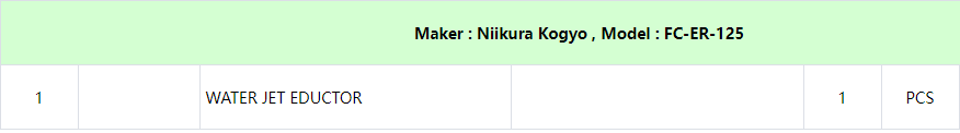 【询价】船舶备件—喷水喷射器（CK-C20240827-12）询价-泰州昌宽社区-报价采购-船用采购网-船舶物料采购-船务服务-一站式船用设备供应服务