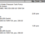 船舶备件—ALLWEILER备件（CK-L20240809-04）询价-船用采购网-船舶物料采购-船务服务-一站式船用设备供应服务