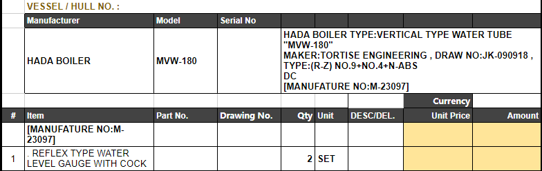 【询价】船舶备件—带旋塞的反射式水位计（CK-L20240815-03）询价-泰州昌宽社区-报价采购-船用采购网-船舶物料采购-船务服务-一站式船用设备供应服务