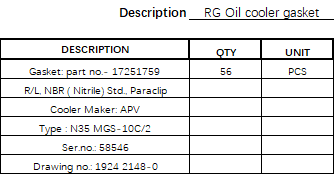 【询价】船舶备件—垫片（CK-Y20240820-01）询价-泰州昌宽社区-报价采购-船用采购网-船舶物料采购-船务服务-一站式船用设备供应服务