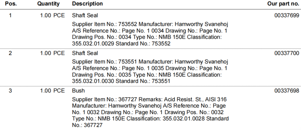 【询价】船舶备件—HAMWORTHY备件（CK-R20240820-13）询价-泰州昌宽社区-报价采购-船用采购网-船舶物料采购-船务服务-一站式船用设备供应服务