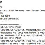 船舶备件—燃烧器锥体（CK-R20240821-07）询价-船用采购网-船舶物料采购-船务服务-一站式船用设备供应服务