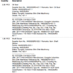 船舶备件—KANGRIM备件（CK-R20240822-06）询价-船用采购网-船舶物料采购-船务服务-一站式船用设备供应服务