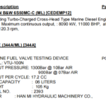 船舶备件—主机燃油阀测试装置（CK-R20240826-08）询价-船用采购网-船舶物料采购-船务服务-一站式船用设备供应服务