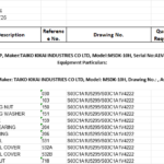 船舶备件—TAIKO泵备件（CK-J20240829-08）询价-船用采购网-船舶物料采购-船务服务-一站式船用设备供应服务
