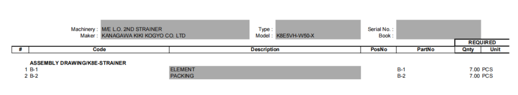 【询价】船舶备件—KANAGAWA备件（CK-R20240809-05）询价-泰州昌宽社区-报价采购-船用采购网-船舶物料采购-船务服务-一站式船用设备供应服务