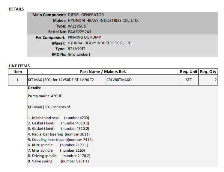 【询价】船舶备件—AZCUE备件（CK-R20240812-01）询价-泰州昌宽社区-报价采购-船用采购网-船舶物料采购-船务服务-一站式船用设备供应服务