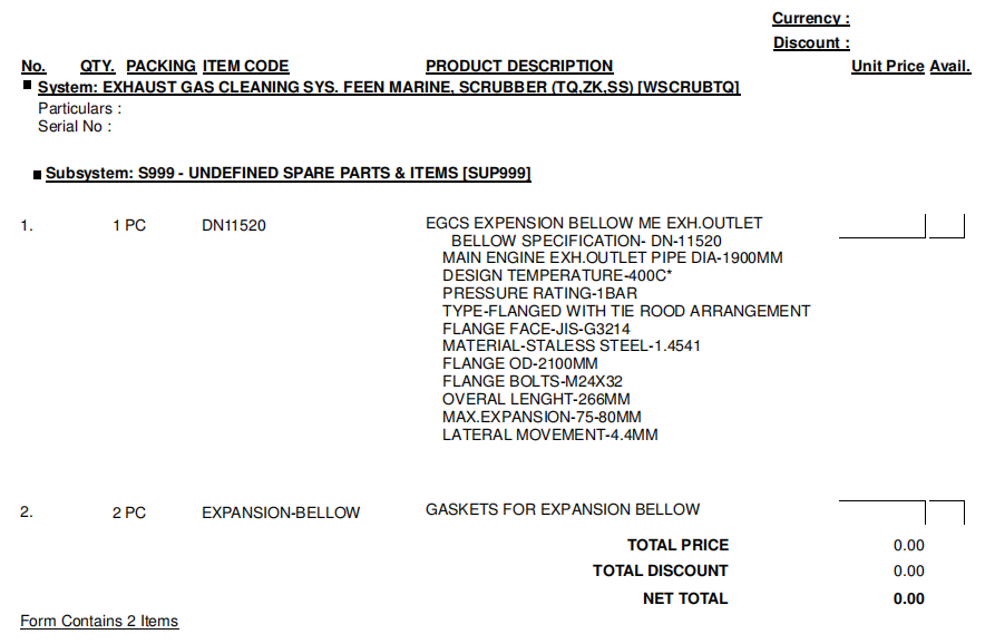 【询价】船舶备件—备件（CK-R20240812-11）询价-泰州昌宽社区-报价采购-船用采购网-船舶物料采购-船务服务-一站式船用设备供应服务