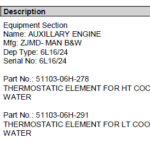 船舶备件—MAN B&W备件（CK-C20240911-07）询价-船用采购网-船舶物料采购-船务服务-一站式船用设备供应服务