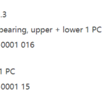 船舶备件—十字头/十字轴承（CK-L20240909-10）询价-船用采购网-船舶物料采购-船务服务-一站式船用设备供应服务
