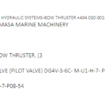 船舶备件—直流控制阀（CK-J20240926-16）询价-船用采购网-船舶物料采购-船务服务-一站式船用设备供应服务
