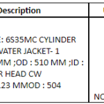 船舶备件—MAN B&W备件（CK-C20240919-01）询价-船用采购网-船舶物料采购-船务服务-一站式船用设备供应服务