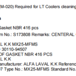 船舶备件—垫片（CK-R20240911-02）询价-船用采购网-船舶物料采购-船务服务-一站式船用设备供应服务