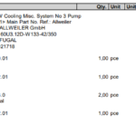 船舶备件—ALLWEILER备件（CK-L20240905-06）询价-船用采购网-船舶物料采购-船务服务-一站式船用设备供应服务