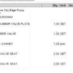 船舶备件—泵备件（CK-L20240902-05）询价-船用采购网-船舶物料采购-船务服务-一站式船用设备供应服务