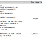 船舶备件—备件（CK-L20240920-08）询价-船用采购网-船舶物料采购-船务服务-一站式船用设备供应服务