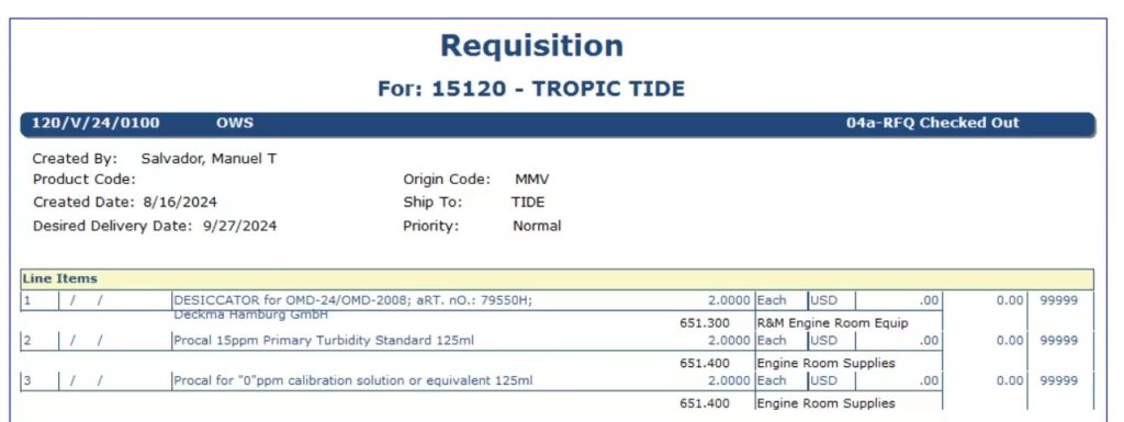 【询价】船舶备件—备件（CK-Y20240927-02）询价-泰州昌宽社区-报价采购-船用采购网-船舶物料采购-船务服务-一站式船用设备供应服务