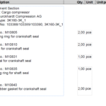 船舶备件—压缩机备件（CK-L20240910-01）询价-船用采购网-船舶物料采购-船务服务-一站式船用设备供应服务