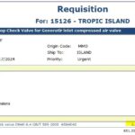 船舶备件—截止止回阀（CK-Y20240924-01）询价-船用采购网-船舶物料采购-船务服务-一站式船用设备供应服务