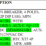 船舶备件—ABB备件（CK-C20240906-05）询价-船用采购网-船舶物料采购-船务服务-一站式船用设备供应服务