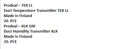 【询价】船舶备件—PRODUAL备件（CK-L20240906-09）询价-泰州昌宽社区-报价采购-船用采购网-船舶物料采购-船务服务-一站式船用设备供应服务