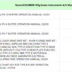 船舶备件—GREEN备件（CK-C20240912-05）询价-船用采购网-船舶物料采购-船务服务-一站式船用设备供应服务