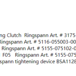 船舶备件—RINGSPANN备件（CK-J20240904-07）询价-船用采购网-船舶物料采购-船务服务-一站式船用设备供应服务
