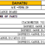 船舶备件—DAIHATSU备件（CK-C20240906-04）询价-船用采购网-船舶物料采购-船务服务-一站式船用设备供应服务