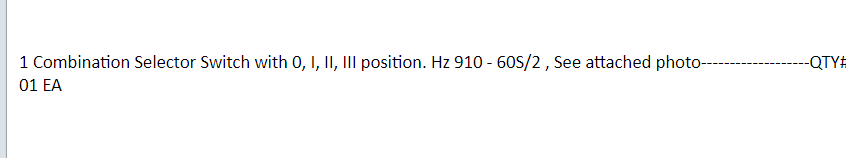 【询价】船舶备件—组合选择开关（CK-J20240923-10）询价-泰州昌宽社区-报价采购-船用采购网-船舶物料采购-船务服务-一站式船用设备供应服务
